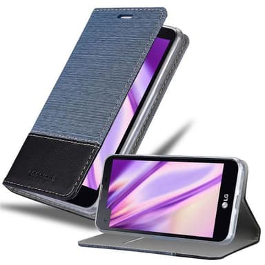 LG X SCREEN lommebokdeksel etui (blå)
