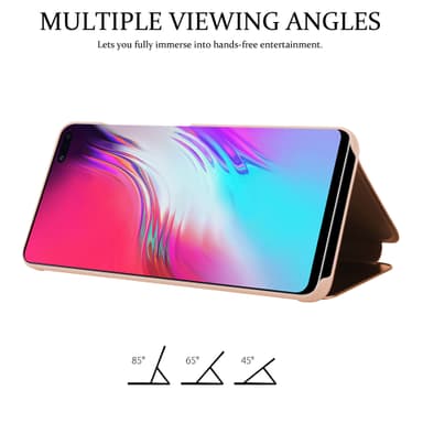 Samsung Galaxy S10 5G lommebokdeksel etui (rosa)