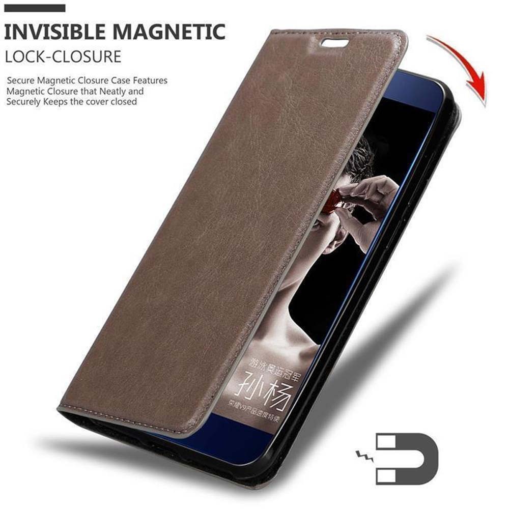 Honor V9 lommebokdeksel case (brun)