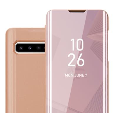 Samsung Galaxy S10 5G lommebokdeksel etui (rosa)