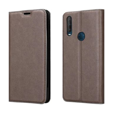 Alcatel 3L 2020 lommebokdeksel case (brun)