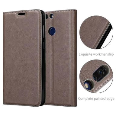 Honor V9 lommebokdeksel case (brun)