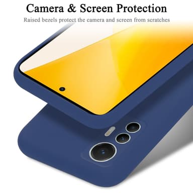 Xiaomi 12 LITE silikondeksel case (blå)