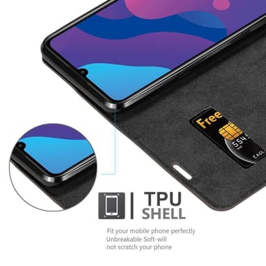Honor 9A lommebokdeksel case (brun)