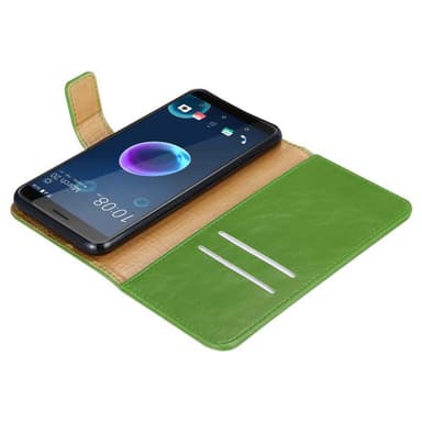 HTC Desire 12 lommebokdeksel etui (grønn)