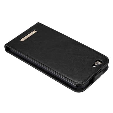 ZTE Blade A612 deksel flip cover (svart)