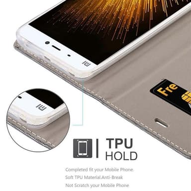 Xiaomi Mi 5s lommebokdeksel etui (grå)