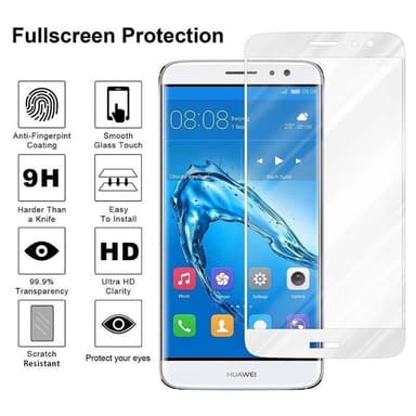 Huawei NOVA PLUS Skjermbeskytter Skärmskydd (hvit)