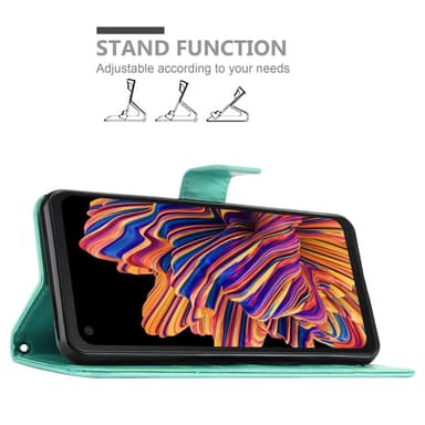 Samsung Galaxy XCover PRO lommebokdeksel Blomster