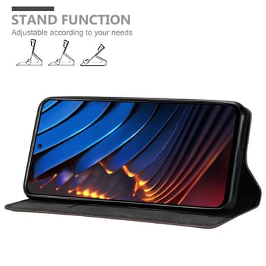 Xiaomi POCO X3 GT lommebokdeksel case (brun)