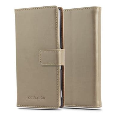 Sony Xperia Z3 PLUS / Z4 lommebokdeksel etui (brun)