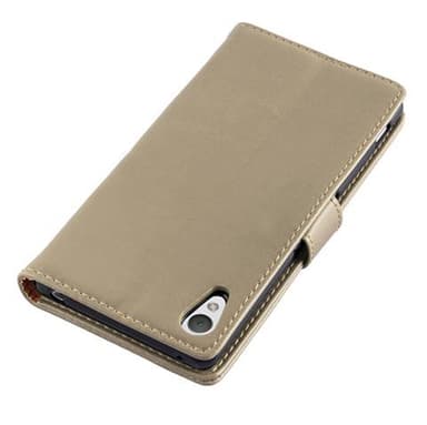 Sony Xperia Z3 PLUS / Z4 lommebokdeksel etui (brun)