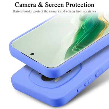 Honor Magic 6 silikondeksel case (Lilla)
