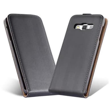 Samsung Galaxy A3 2015 Deksel Flip Case (svart)
