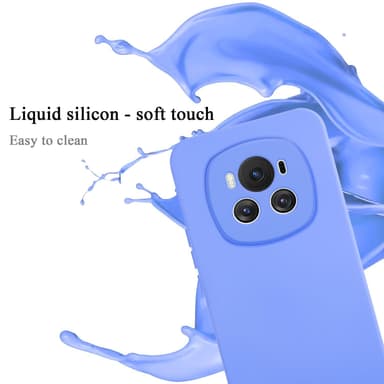 Honor Magic 6 silikondeksel case (Lilla)
