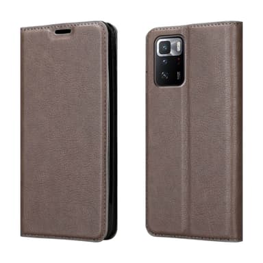 Xiaomi POCO X3 GT lommebokdeksel case (brun)