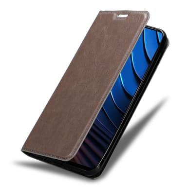 Xiaomi POCO X3 GT lommebokdeksel case (brun)