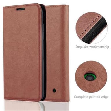 Nokia Lumia 630 / 635 lommebokdeksel case (brun)