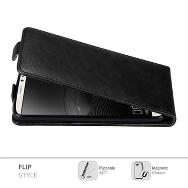 Huawei MATE 8 deksel flip cover (svart)