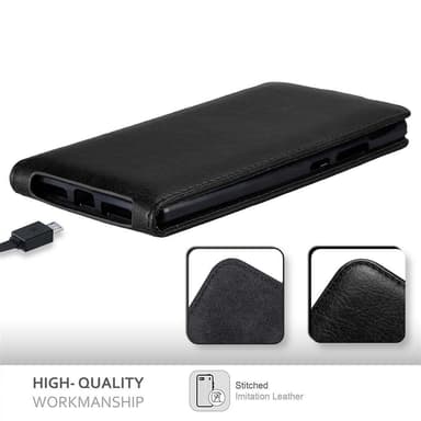 Huawei MATE 8 deksel flip cover (svart)