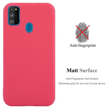 Deksel Samsung Galaxy M21 / M30s Silikon cover (rød)