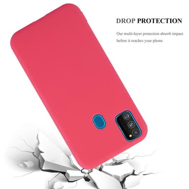 Deksel Samsung Galaxy M21 / M30s Silikon cover (rød)