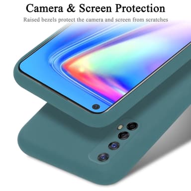 Realme 7 5G silikondeksel case (grønn)