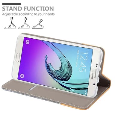 Samsung Galaxy A7 2016 lommebokdeksel etui (grå)
