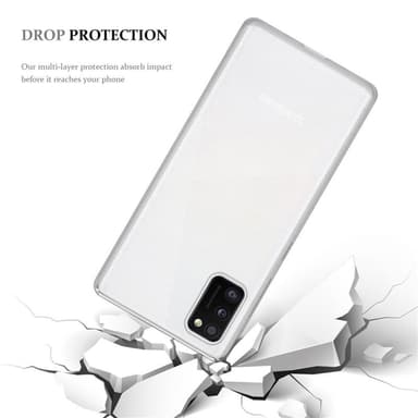 Samsung Galaxy A41 deksel ultra slim (gjennomsiktig)