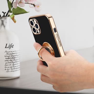 iPhone 11 PRO MAX silikondeksel case (svart)