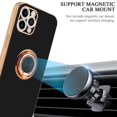 iPhone 11 PRO MAX silikondeksel case (svart)
