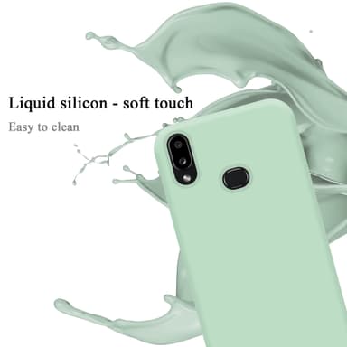 Samsung Galaxy A10s / M01s silikondeksel case (grønn)