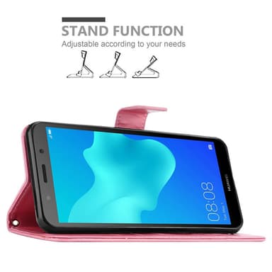 Huawei Y5 PRIME 2018 / Y5 2018 lommebokdeksel Blomster