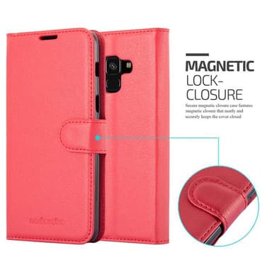 Samsung Galaxy A8 2018 Deksel Etui Case (rød)