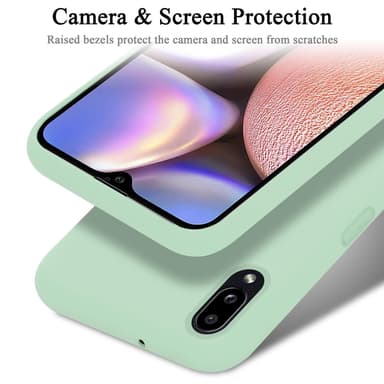 Samsung Galaxy A10s / M01s silikondeksel case (grønn)