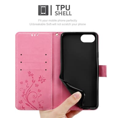 Huawei Y5 PRIME 2018 / Y5 2018 lommebokdeksel Blomster