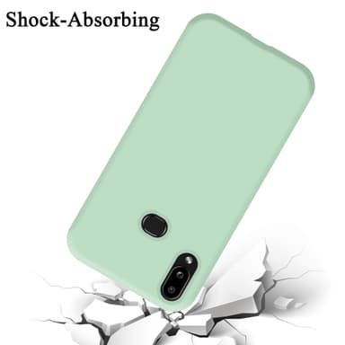 Samsung Galaxy A10s / M01s silikondeksel case (grønn)