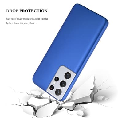 Deksel Samsung Galaxy S21 ULTRA Case Cover (blå)
