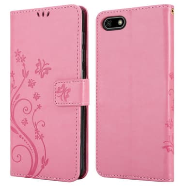 Huawei Y5 PRIME 2018 / Y5 2018 lommebokdeksel Blomster