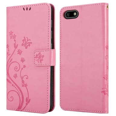 Huawei Y5 PRIME 2018 / Y5 2018 lommebokdeksel Blomster