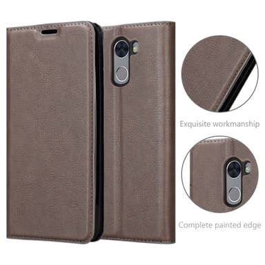 Huawei Y7 PRIME 2017 lommebokdeksel case (brun)