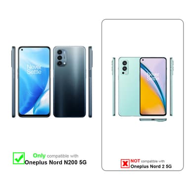 OnePlus Nord N200 5G deksel flip cover (svart)