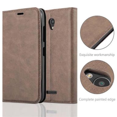 Lenovo A PLUS lommebokdeksel case (brun)