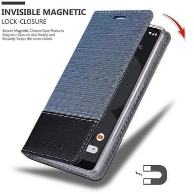 Google PIXEL 3 lommebokdeksel etui (blå)