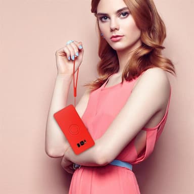 Deksel Samsung Galaxy S8 PLUS Ring Case (rød)