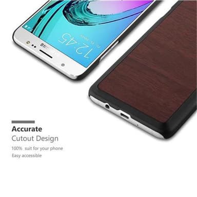Samsung Galaxy J5 2016 Hardt Deksel Case (brun)