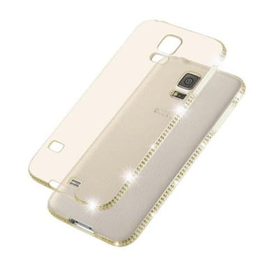 Samsung Galaxy S5 / S5 NEO Deksel Glitter Case (gold)