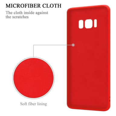 Deksel Samsung Galaxy S8 PLUS Ring Case (rød)