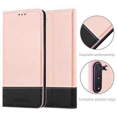 Samsung Galaxy NOTE 10 Deksel Case Cover (rosa)