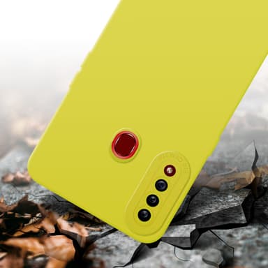 Samsung Galaxy A20s Deksel case (gul)